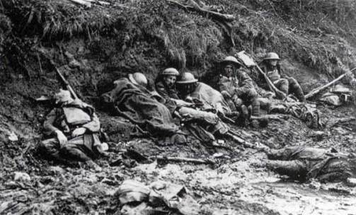 World War 1 Flanders fields dead