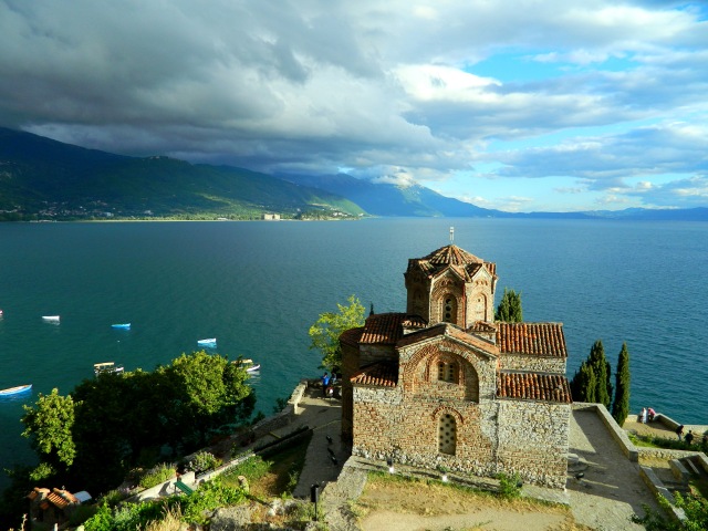 dark clouds Sveto Jovan Ohrid 1